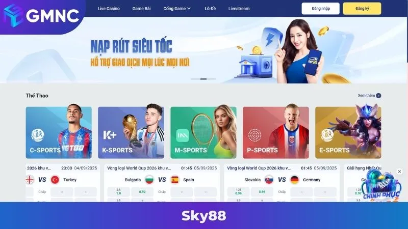Nhà cái Sky88